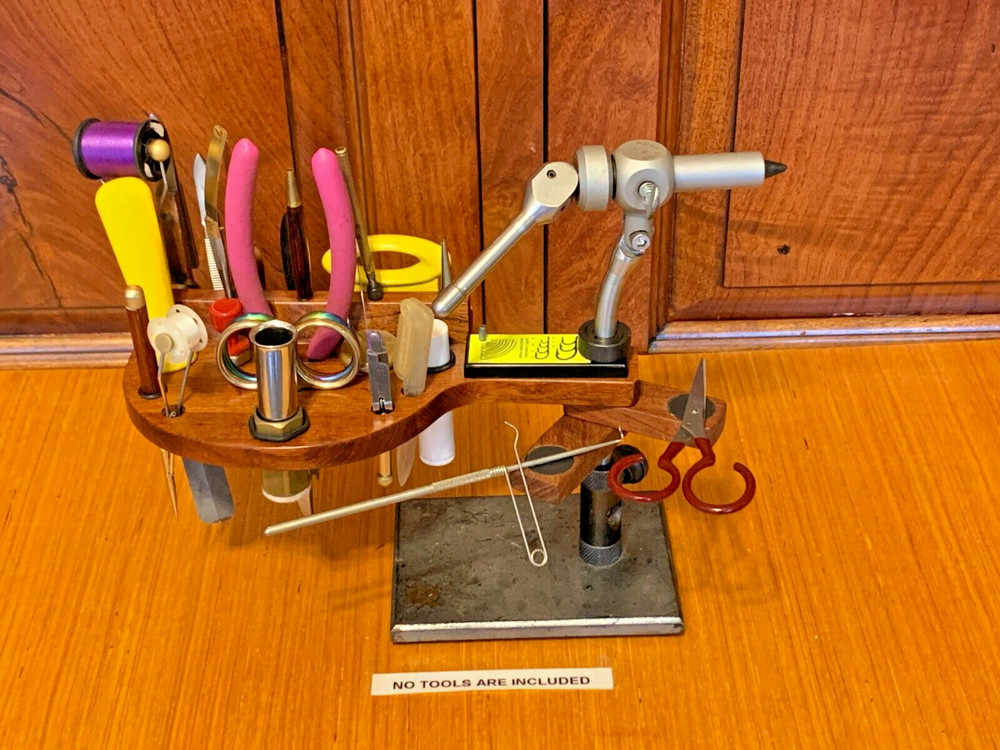 WADE'S FLY-TYING TOOL CADDY / THREAD AND BEAD ORGANIZER / AND QUICK DRAW KIT