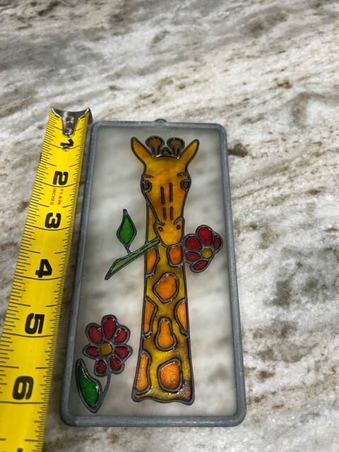 Giraffe Sun Catcher Multi Colored