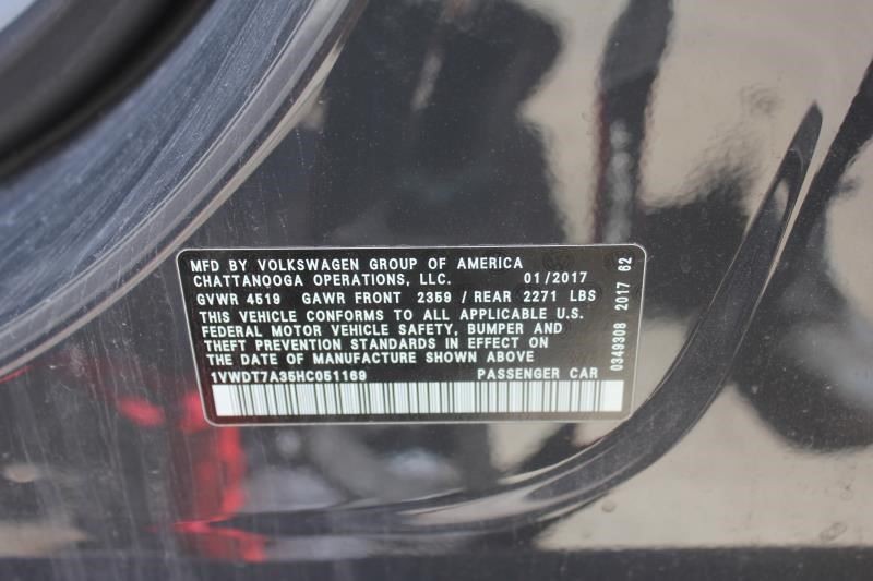 PASSAT 2017 Camera/Projector 601855