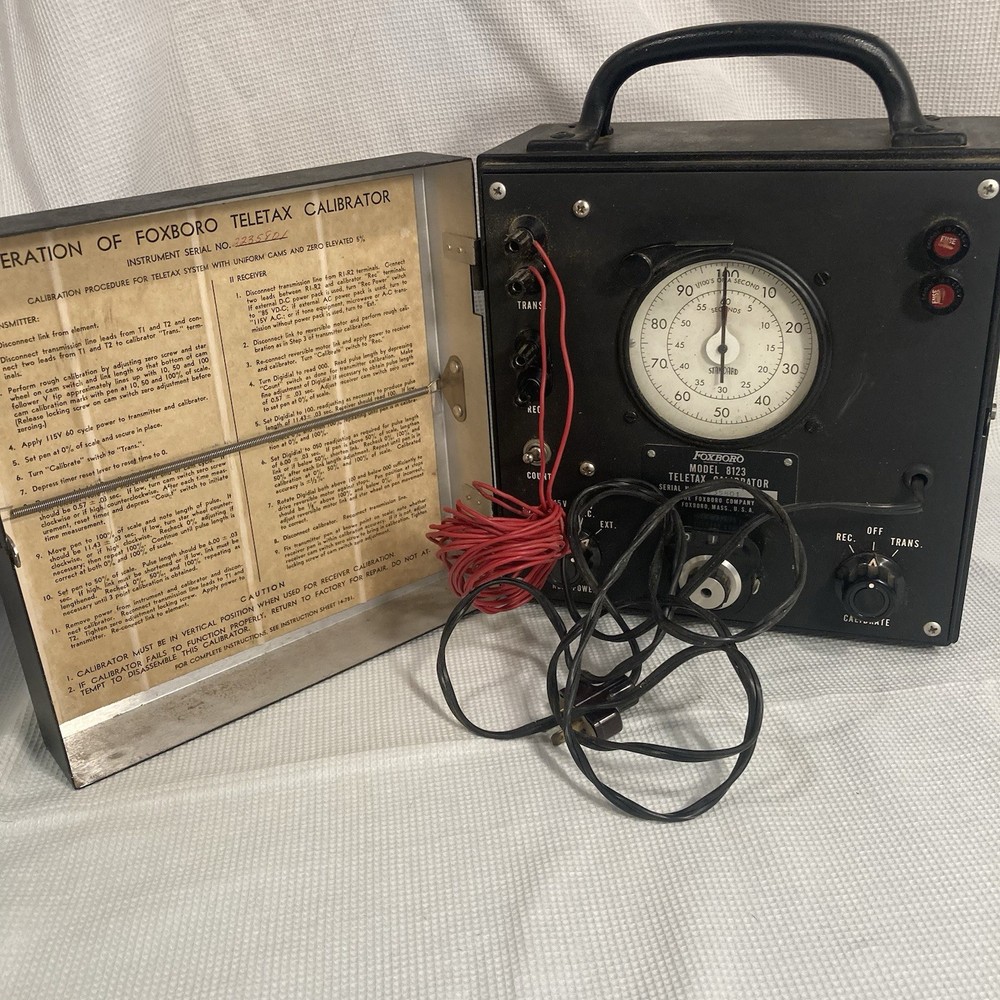 Foxboro Telefax Calibrator 8123 *USED*