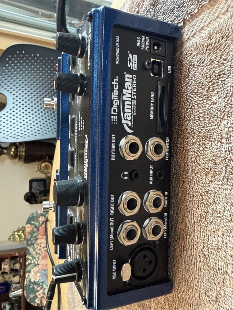 Digitech JamMan Stereo Looper Phrase Sampler JML2