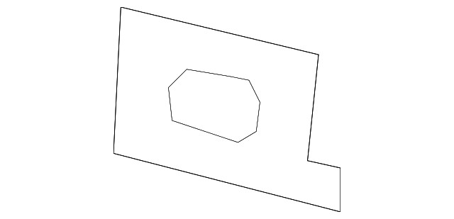 Genuine GM Reverse Sensor Retainer 15930295