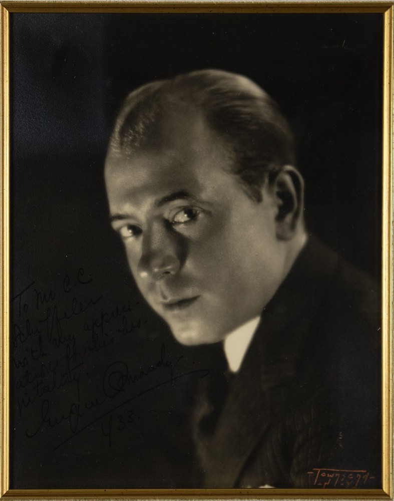 EUGENE ORMANDY - AUTOGRAPHED INSCRIBED PHOTOGRAPH 1933