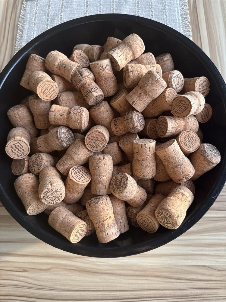 150 Natural Used Champagne/Sparkling Wine Corks