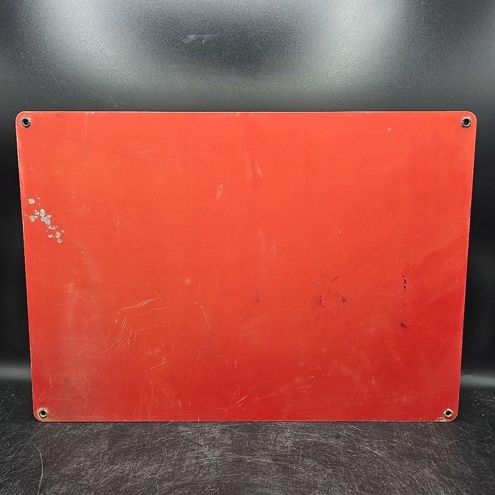 Vintage Red Exit Sign 10x14