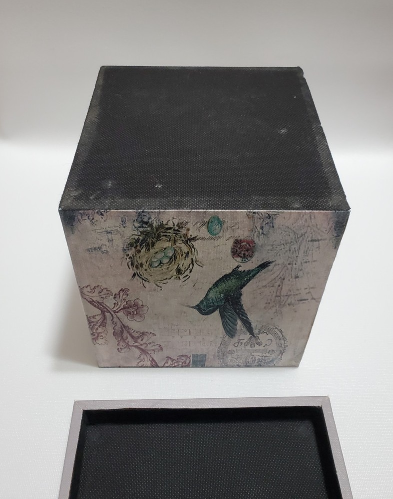 Hummingbird Storage Boxes, 2 Sizes, Set Of 2, Nesting, Sturdy Composite