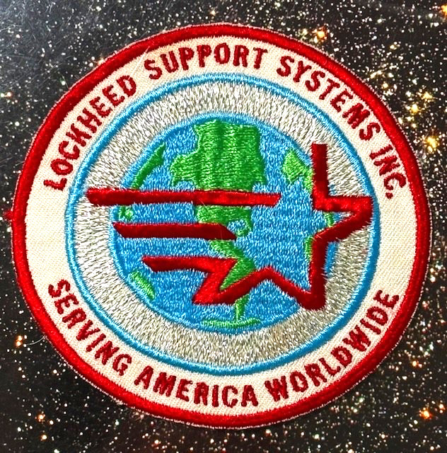 LOCKHEED SUPPORT SYSTEMS INC. CLOTH BACK PATCH