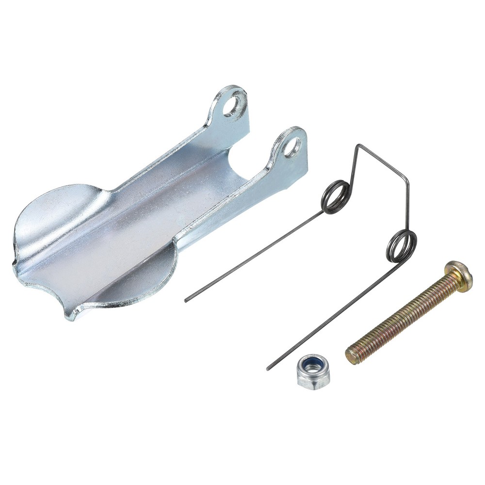 Hook Safety Latch Kit, Great for Trailer (Silver Tone, 3-Inch)
