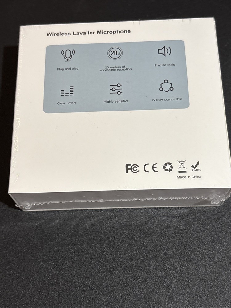 NEW - Wireless Lavalier Microphone