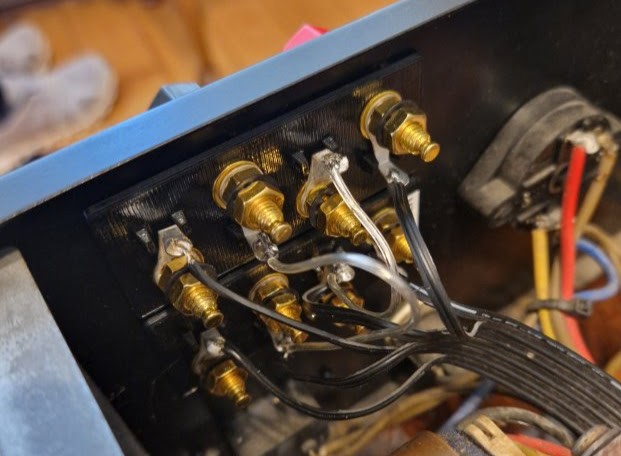 Marantz Model PM-710 speaker terminal upgrade kit