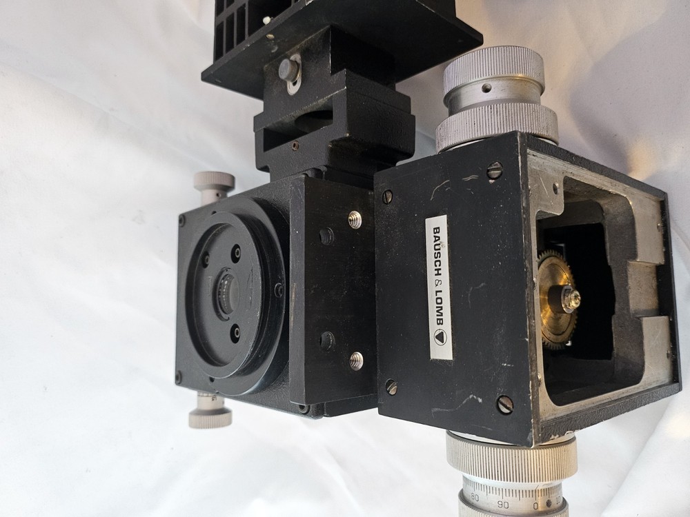 Bausch & Lomb B&L Microzoom Microscope Head Manipulator With Lenses