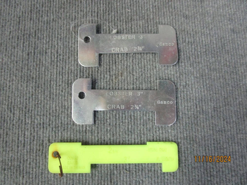 2 Danco Lobster & Crab Gauge
