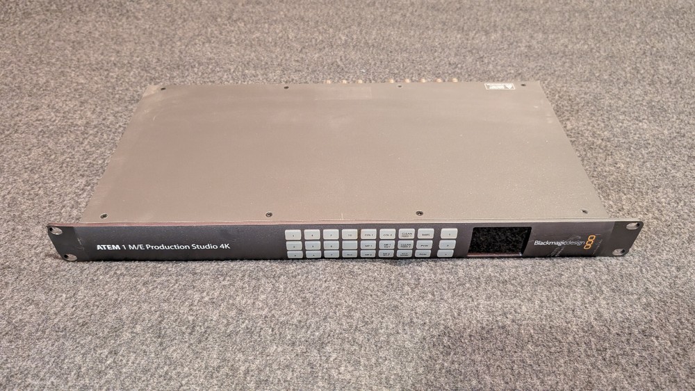 Blackmagic Design ATEM 1 M/E Production Studio 4K Switcher