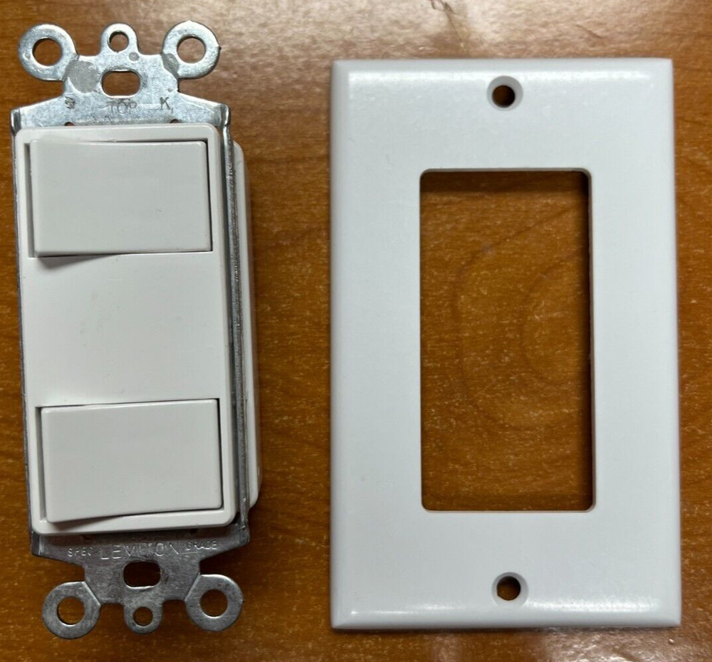 NUTONE VS-86SN Wall Switch - For Standard Single Outlet Box - USED