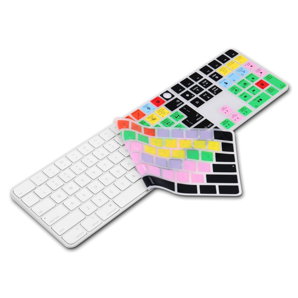 XSKN Avid Pro Tools Keyboard Cover for A2520 24" iMac Magic Keyboard and Numeric