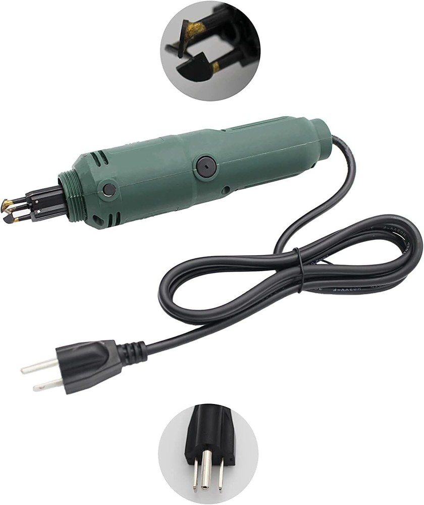 110V Handheld Magnet Wire Stripping Machine - Wire Stripper Cutter Hand Scraper