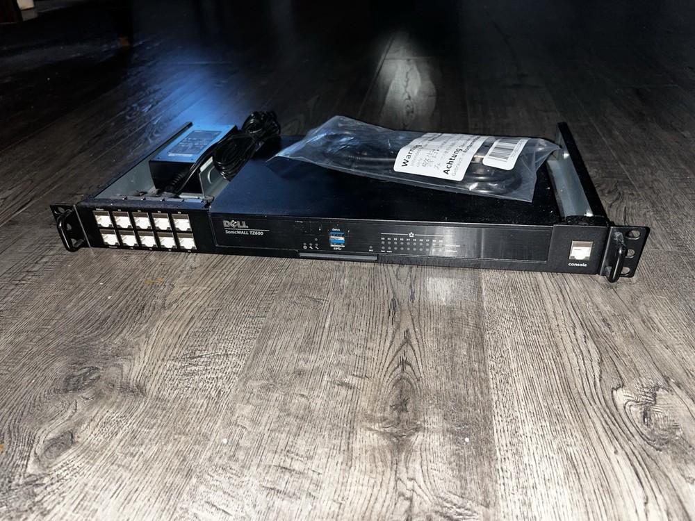 Sonicwall TZ600 Firewall Network Security Appliance - TRANSFER READY!