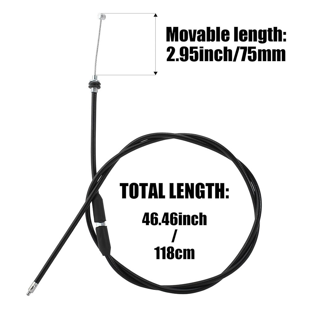 7/8" Thumb Throttle Cable Accelerator Handle Assembly for 50-250cc Quad Go Kart