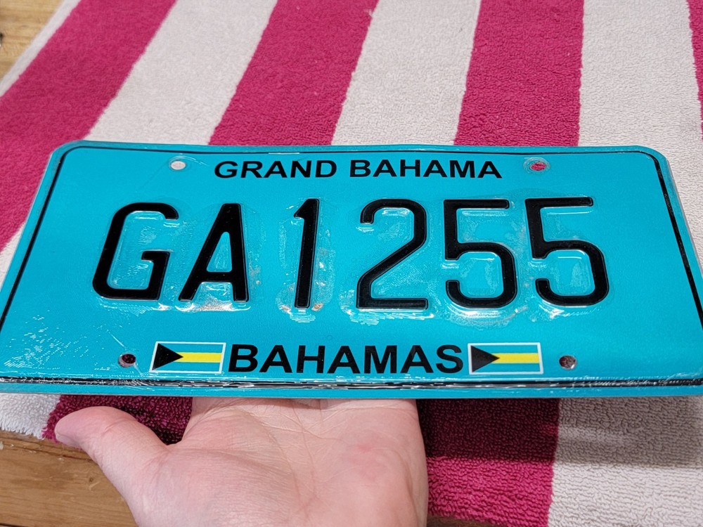 Grand Bahama License Plate