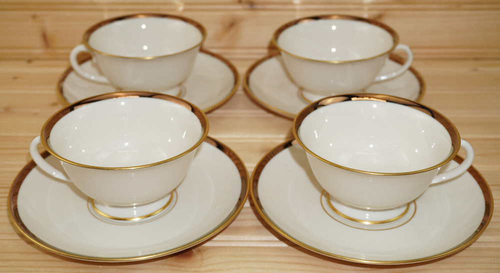 Franciscan Sunset (4) Cup & Saucer SETS   (B33)
