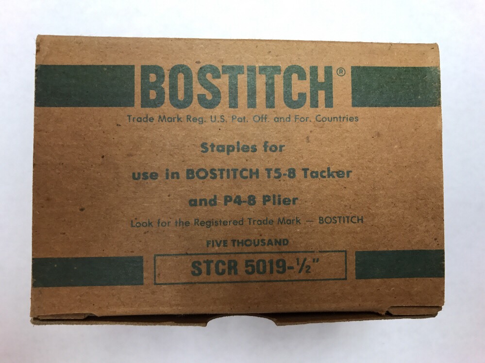 STCR 5019 1/2" Staples, 5,000 Per Box