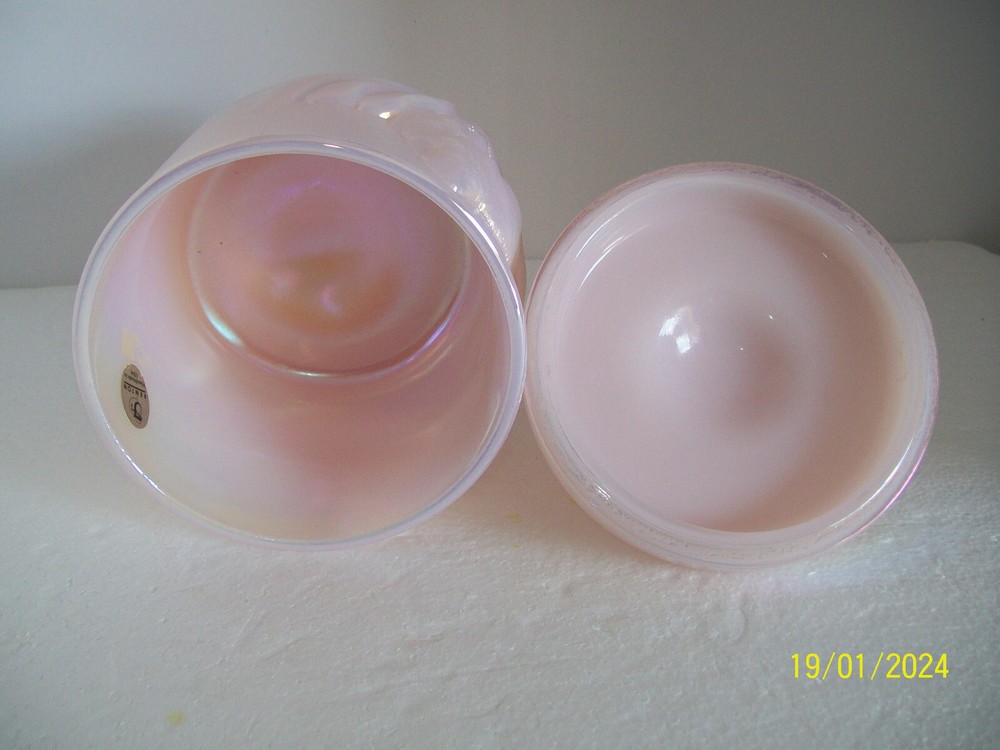 Fenton 1990 "Chessie Cat" Candy Jar
