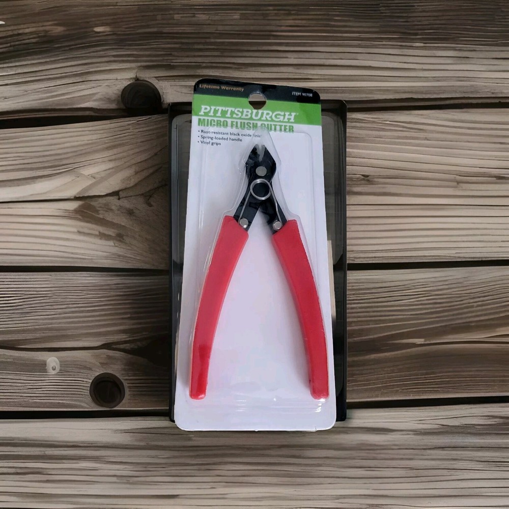 NEW, Pittsburgh Micro Flush Cutter, Black Oxide Finish