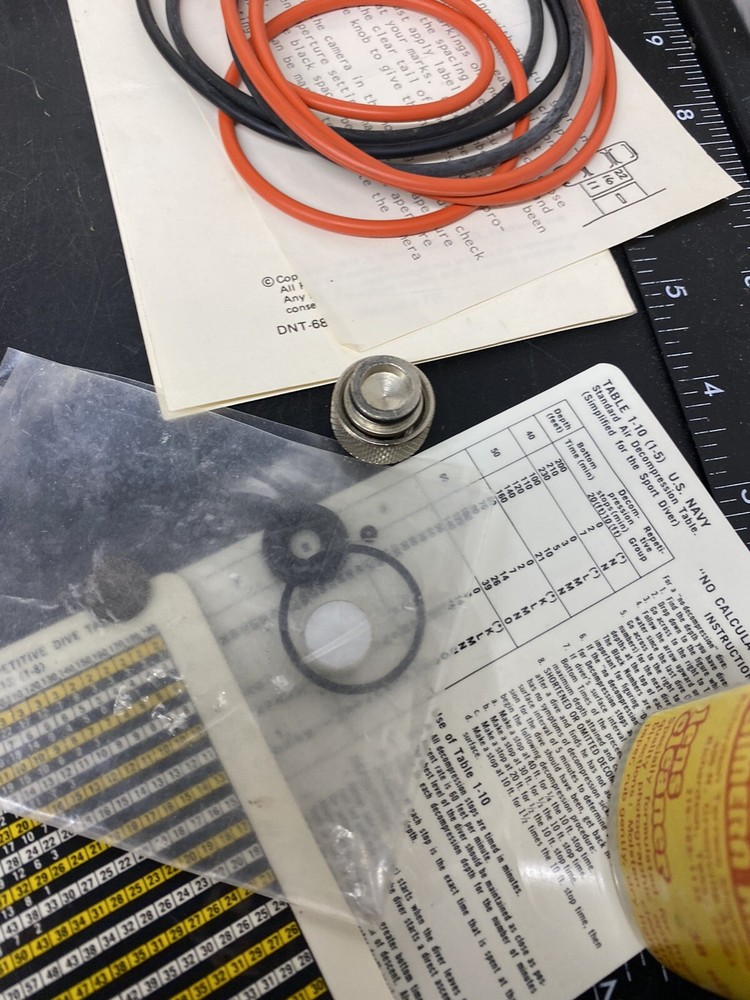 IkeLite Sublite Dive Light Gaskets and misc parts