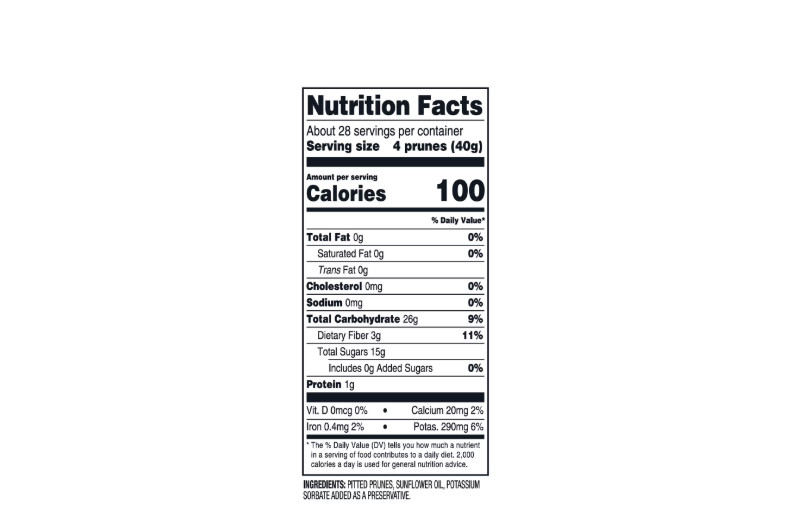Member's Mark Dried Pitted Prunes, 40 oz.