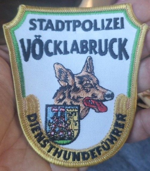 AUSTRIA/AUSTRIAN K9 POLICE PATCH