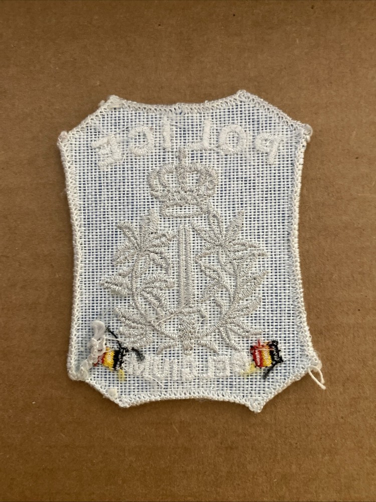 Police Patch Belgium