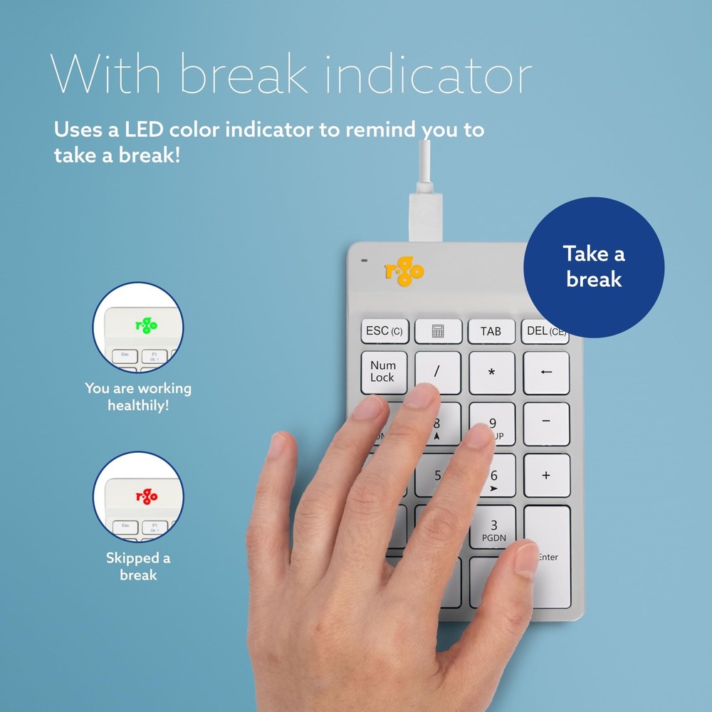 R-Go Keypad RGOCONMWDWH