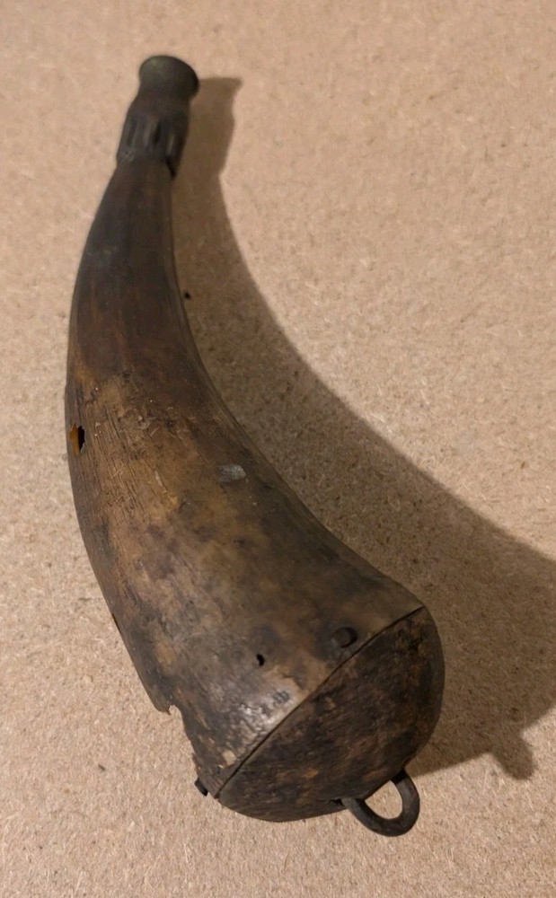 🔥 Very Old POWDER HORN