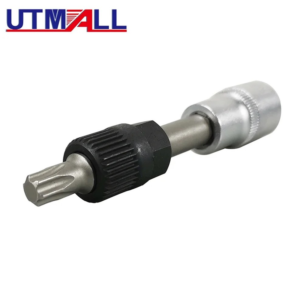 T50/M10 33 Teeth Tool Alternator Pulley Center Bolt Remover Socket Pulley Socket