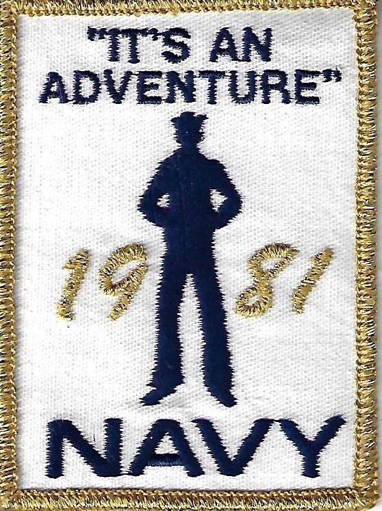 US Navy 1981 Cloth Patch