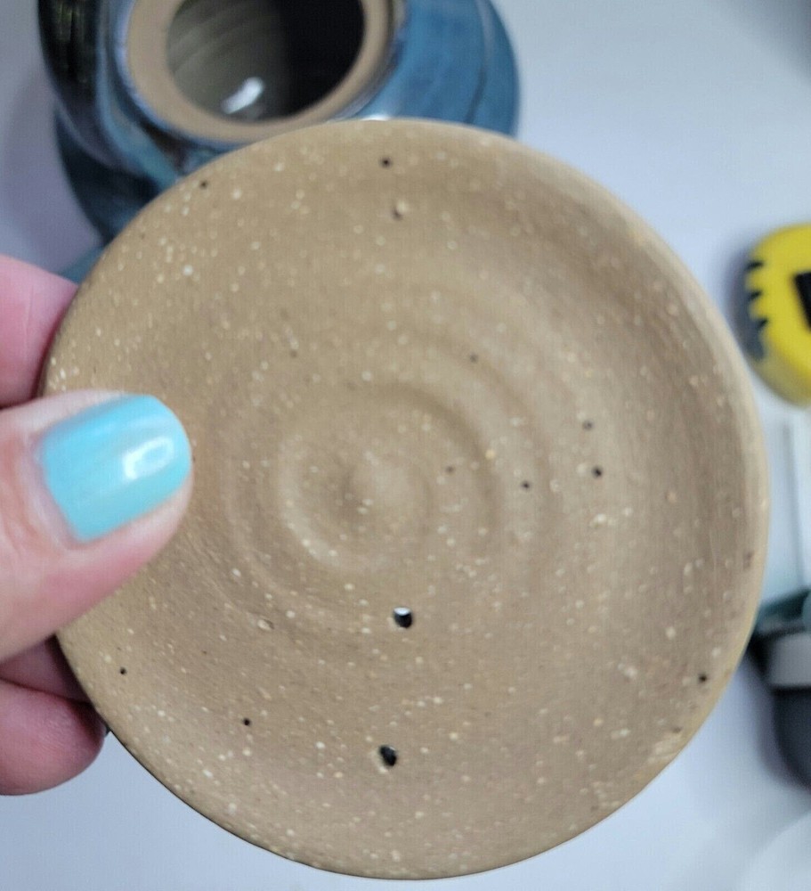 CERAMIC BLUE TEA POT