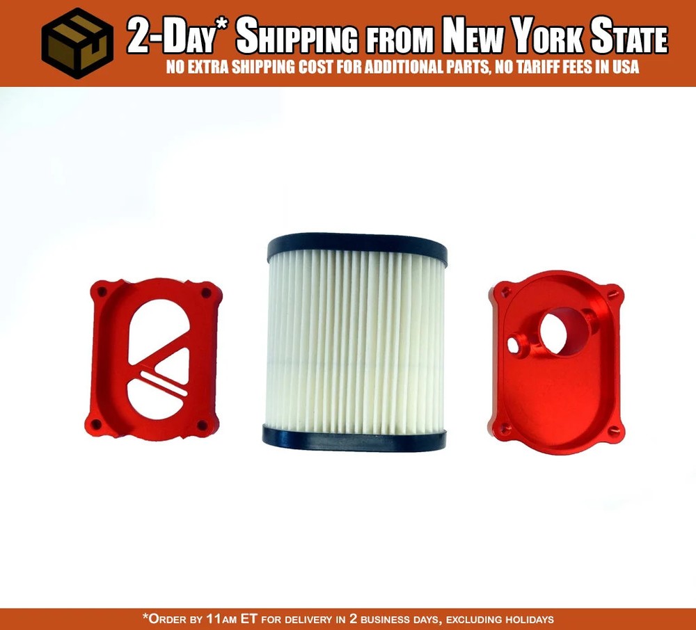 CNC Aluminum Air Filter Kit