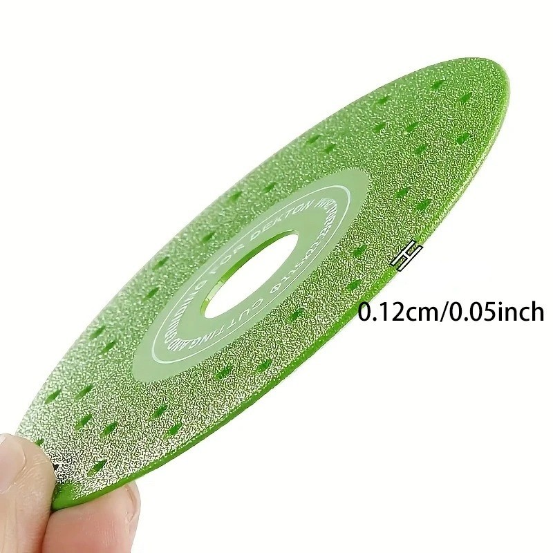 3PCS Rock Plate Flat Grinding Blade Tile Chamfering Cutting Sanding Blade Tool.