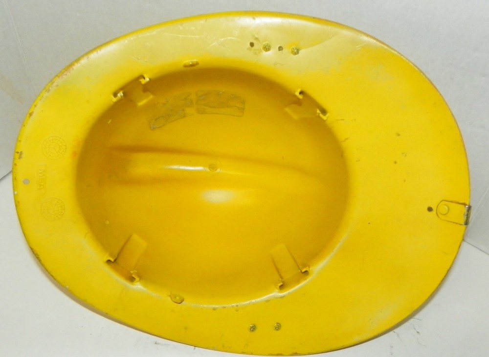 MSA FIREMAN'S HELMET, SHELL ONLY