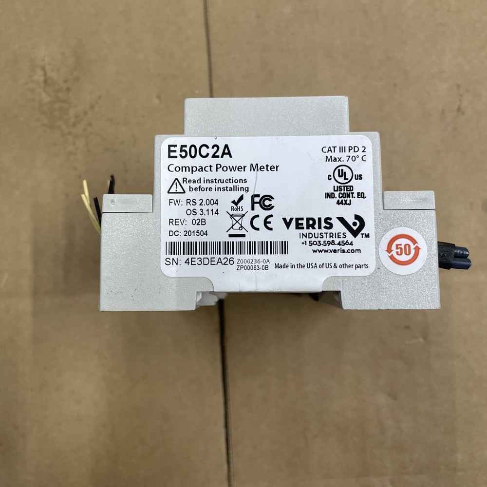 Veris industries E50C2A compact power meter SEE PICS