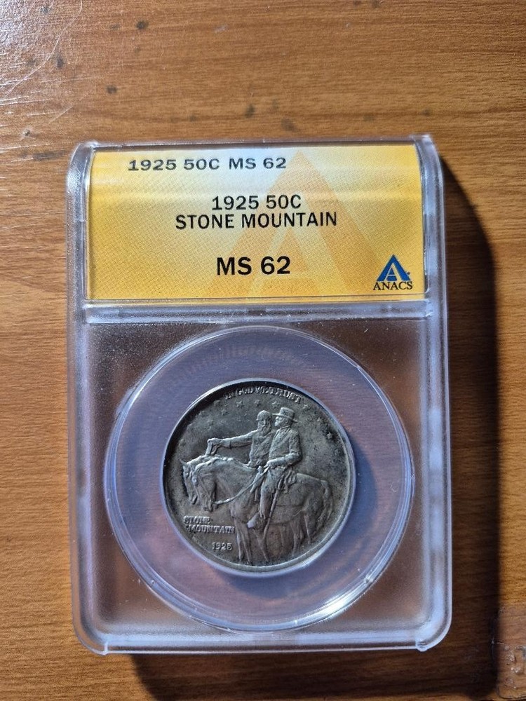 1925 STONE MOUNTAIN MS62 ANACS