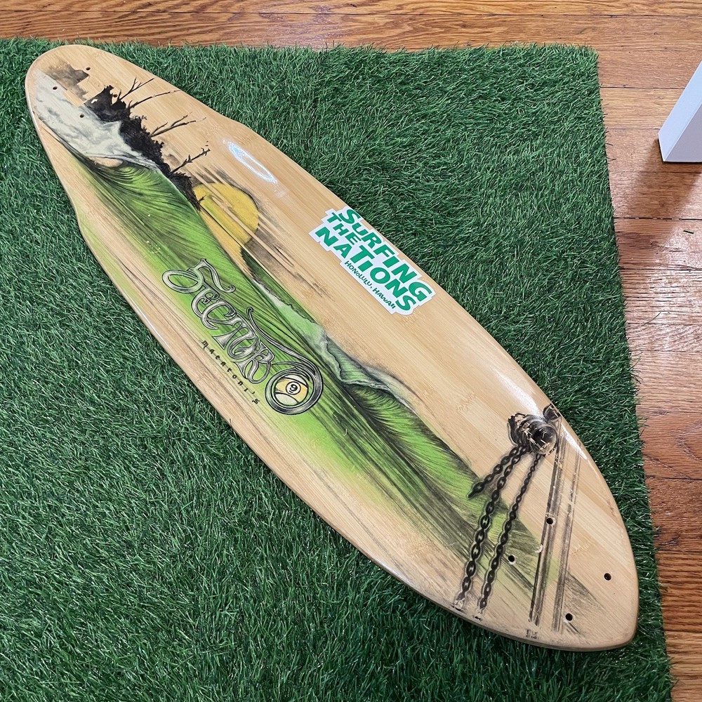 Sector 9 Macaronis Bamboo Collection Longboard World Class Surf Breaks
