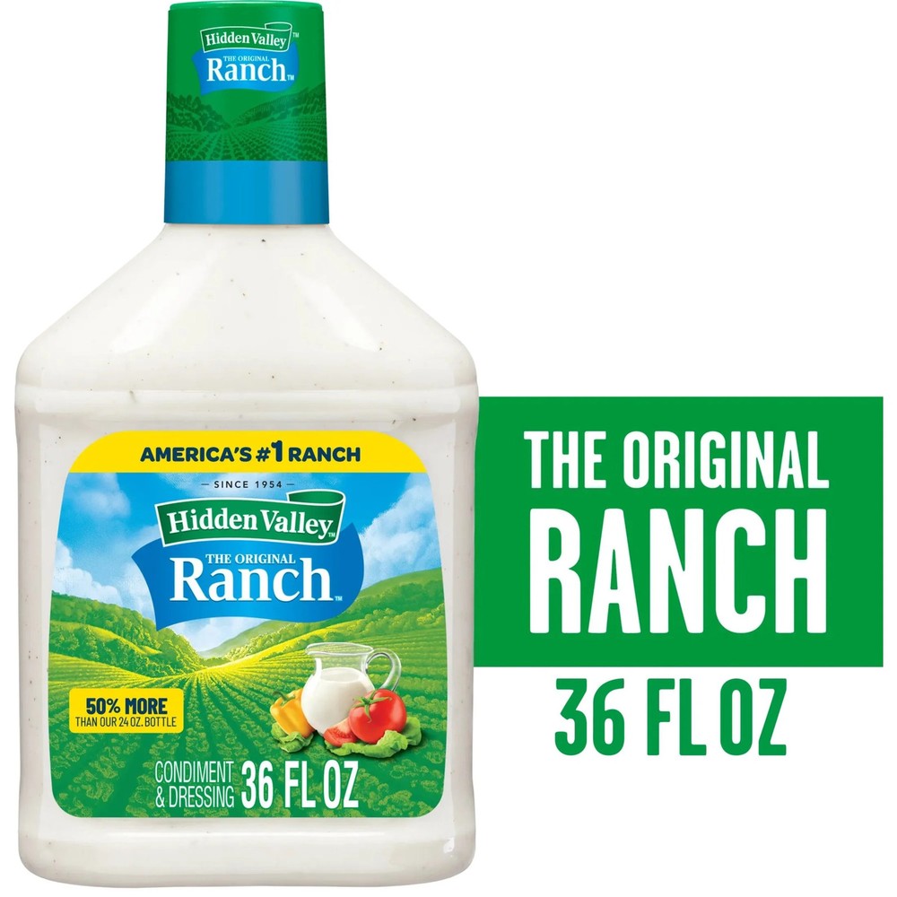 Original ranch salad dressing and topping