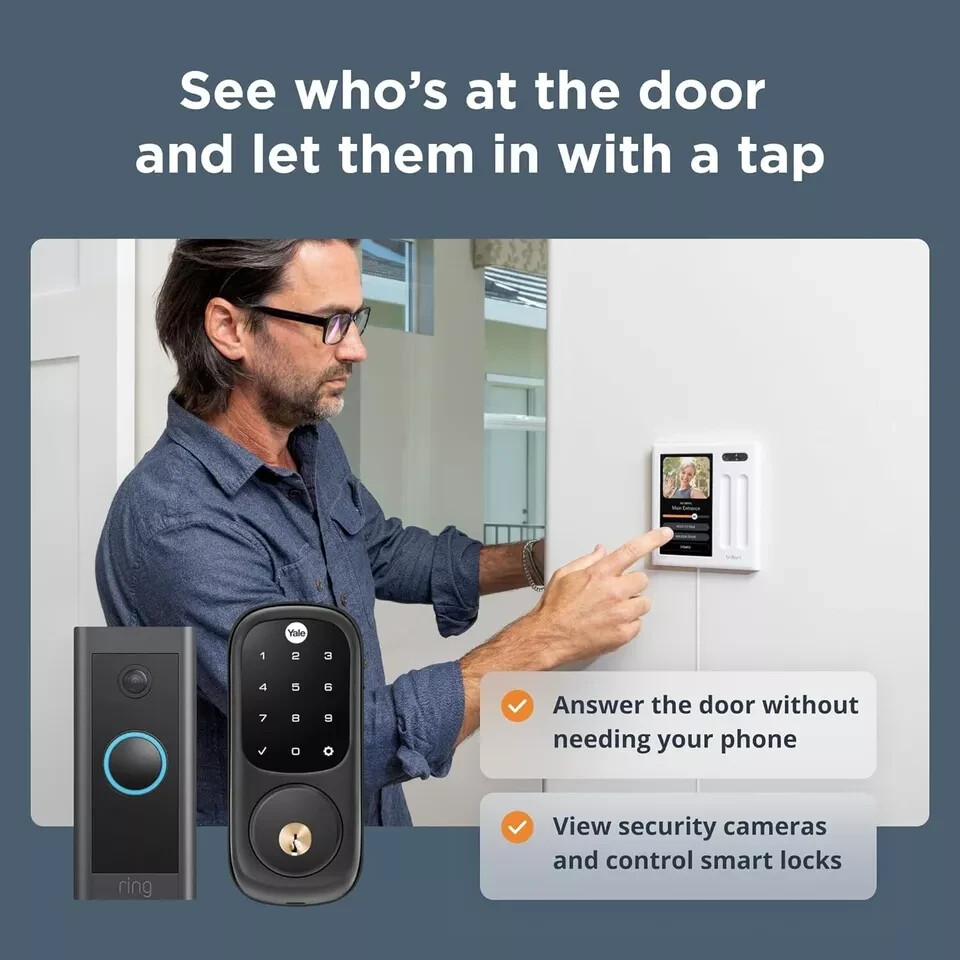 New Brilliant Smart Home Control Panel 2-Switch Plug-In Model Low Voltage $450