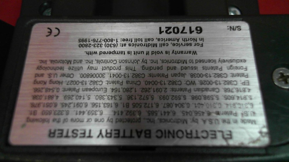 Midtronics CTA-4000 Stationary Battery String Analyzer 617021