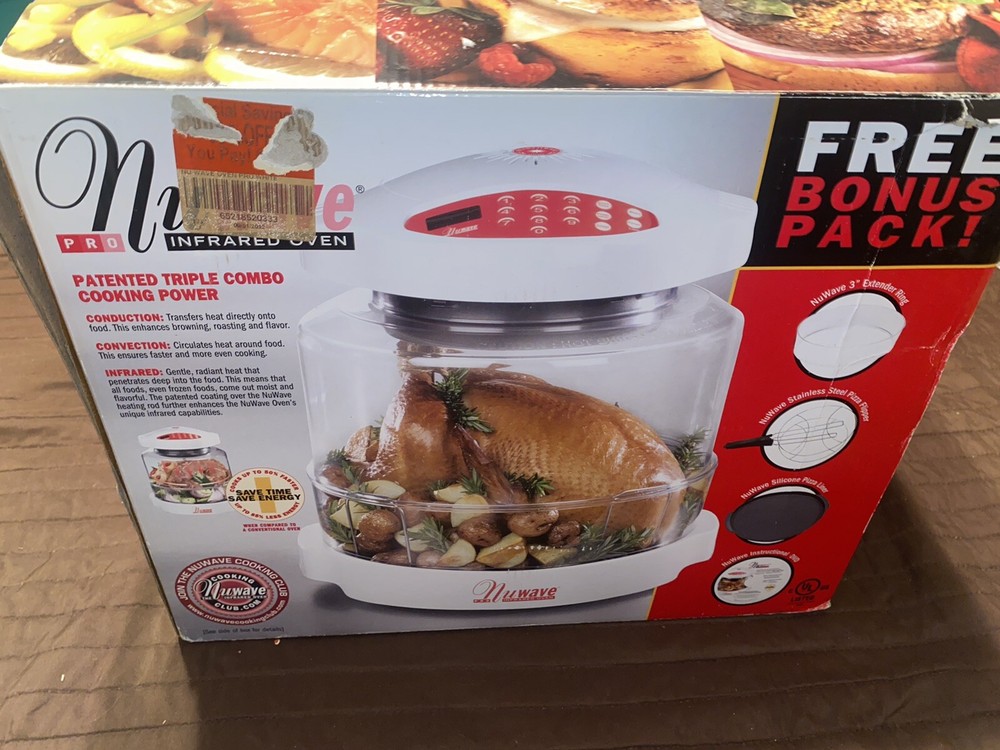 Nuwave Pro Plus Infrared Oven With Bonus Pack Pizza Maker