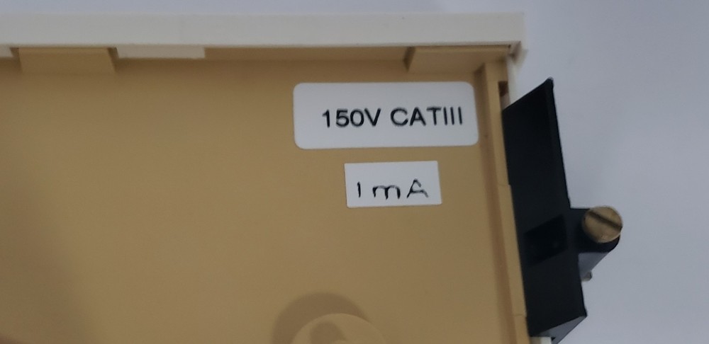 NEUBERGER N50165 ANALOG PANEL METER, 0-120, NIB