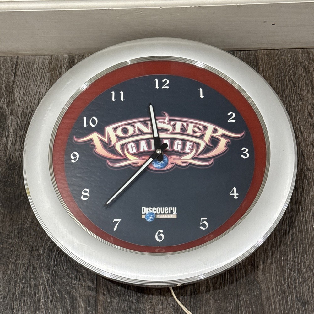 Discovery Channel’s Monster Garage Clock