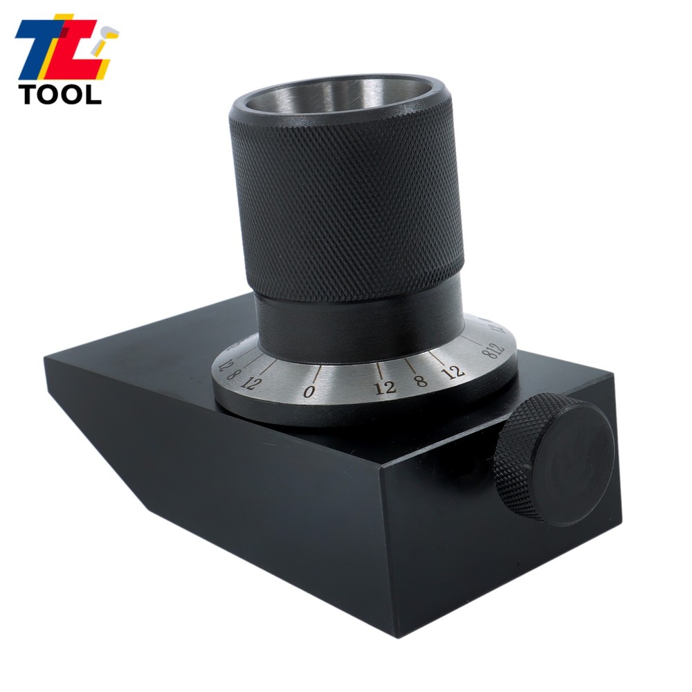Efficient End Mill Sharpener With 5C Collet & Angle Grind Fixture