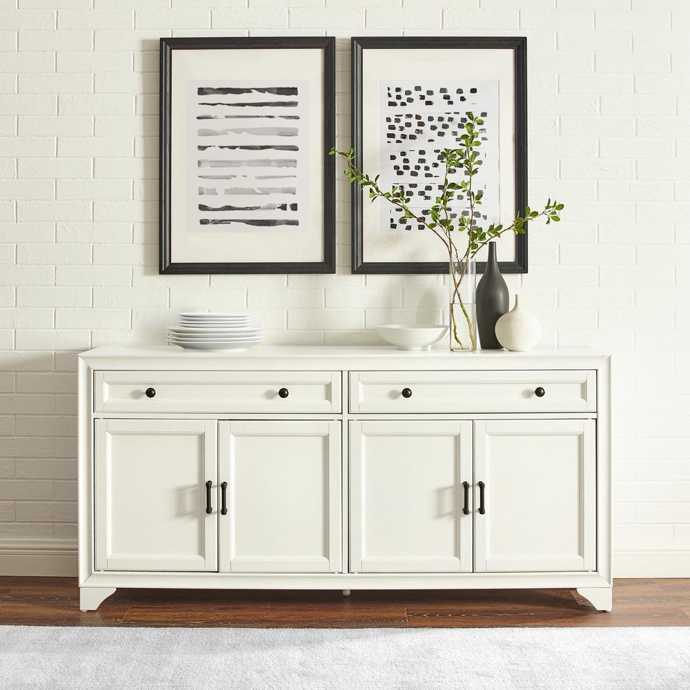 Tara Sideboard Distressed White